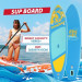 Дошка для веслування стоячи FunWater SUPFW28F 350*87*15 см синя