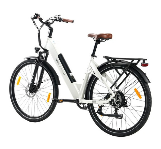 Електричний велосипед TTGO C3 Pro, двигун 250 Вт, акумулятор 36 В 20 Аг - білий