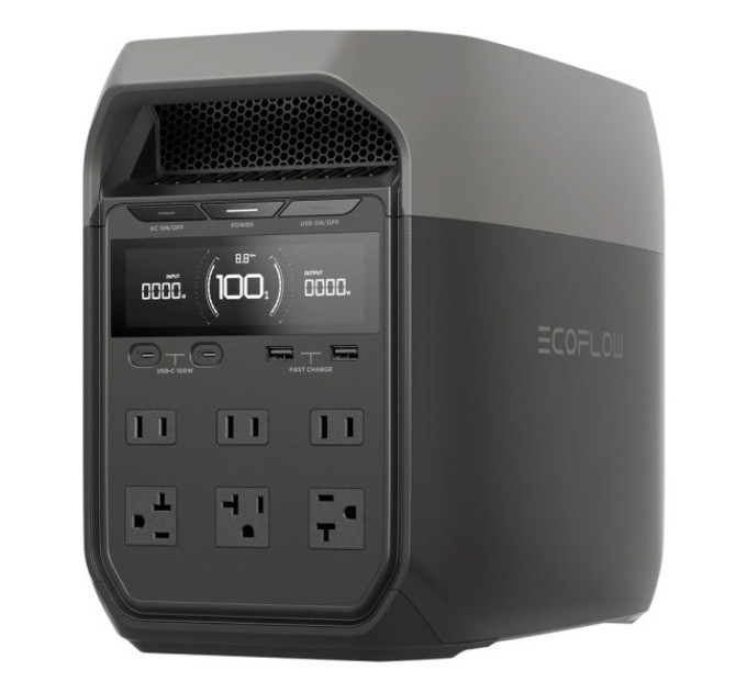 Зарядна станція EcoFlow DELTA 3, акумулятор LFP 1024 Вт·год