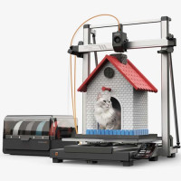 3D-принтер Anycubic Kobra 3 Max Combo, друк до 8 кольорів, кольоровий механізм ACE Pro
