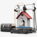 3D-принтер Anycubic Kobra 3 Max Combo, друк до 8 кольорів, кольоровий механізм ACE Pro