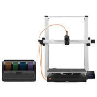 3D-принтер Anycubic Kobra 3 Max Combo, друк до 8 кольорів, кольоровий механізм ACE Pro