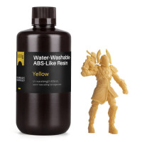 Фотополімерна смола для 3D принтера ELEGOO Water Washable ABS-Like Resin 1000G Yellow