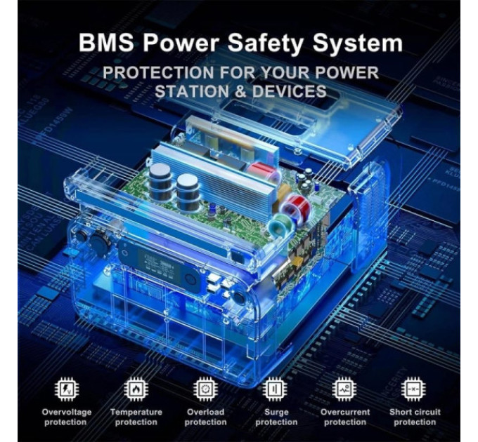 Портативна зарядна станція JustNow JNB600-FS01