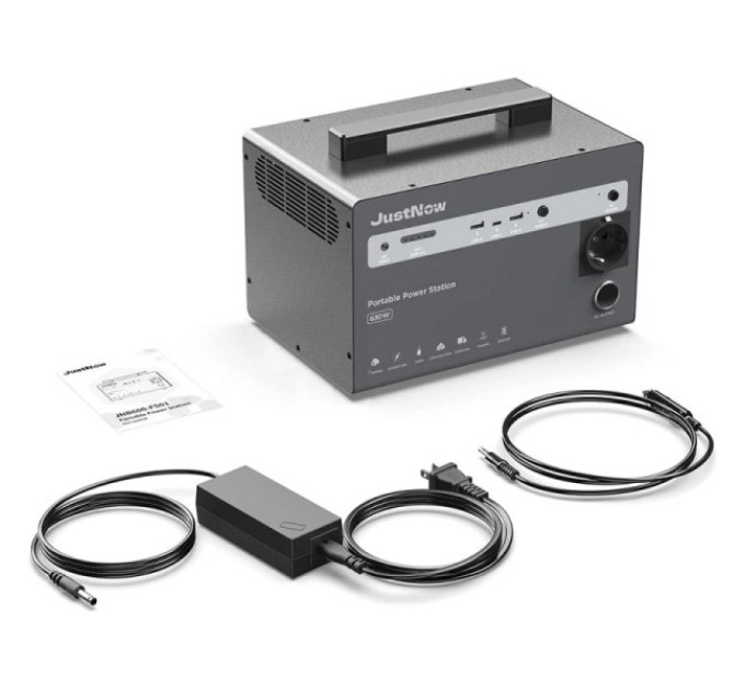 Портативна зарядна станція JustNow JNB600-FS01