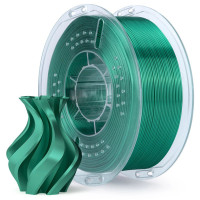Філамент ELEGOO PLA Silk Holly Green 1.75mm, екологічна паперова котушка, 1kg (50.203.0339)