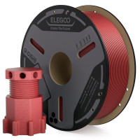 Філамент ELEGOO PETG-CF Carbon Fiber Red 1KG 1.75mm, 1kg (50.203.0829)
