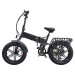 Складаний електричний велосипед ENGWE Engine X 20*4,0 Chaoyang Off-Road Fat Tires 250W - чорний