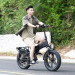 Складаний електричний велосипед ENGWE Engine X 20*4,0 Chaoyang Off-Road Fat Tires 250W - чорний