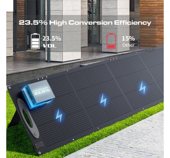 Портативна складна сонячна панель VDL POWER 200 Вт