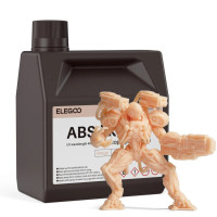 Фотополімерна смола для 3D принтера ELEGOO ABS-Like 3.0 resin 2000G Beige