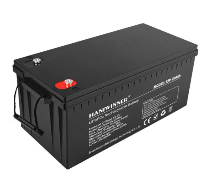 Літієва акумуляторна батарея HANIWINNER HD009-12 12,8 В 200 А*год LiFePO4
