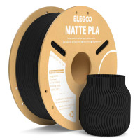 Філамент ELEGOO PLA Matte Black 1.75mm, 1kg (50.203.0250)