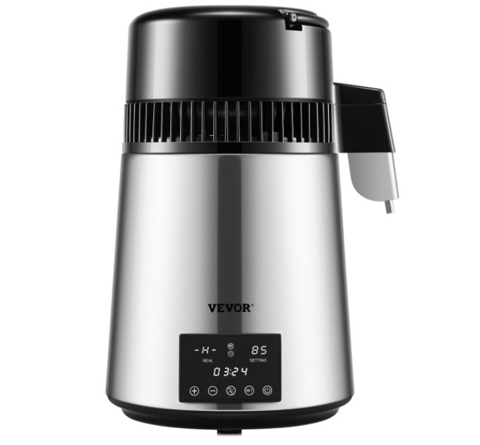 Дистилятор води VEVOR YMK40207 сріблястий
