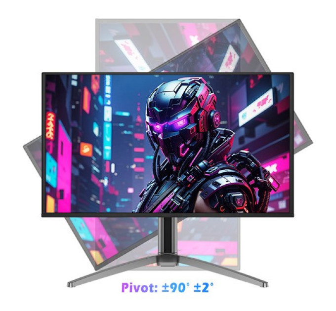 Ігровий монітор TITAN ARMY G27T8T, 26,5-дюймовий екран 2560*1440 QD-OLED   360 Гц