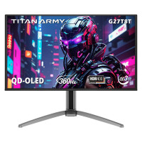 Ігровий монітор TITAN ARMY G27T8T, 26,5-дюймовий екран 2560*1440 QD-OLED   360 Гц