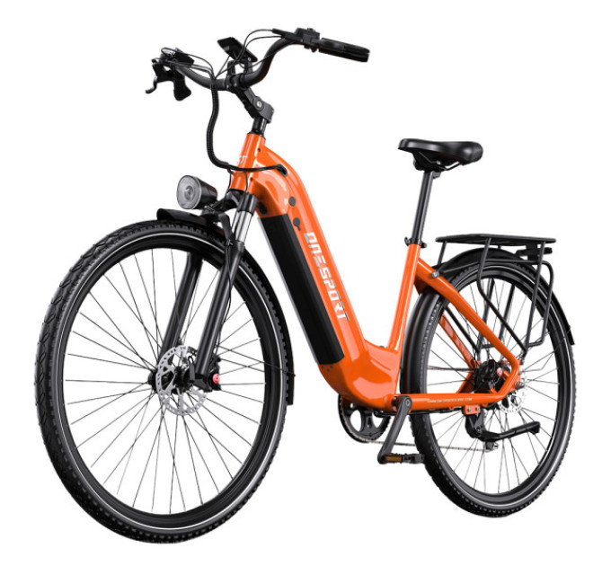 Електричний велосипед ONESPORT OT05 Pro, двигун 250 Вт, 36 В 22,5 Аг - помаранчевий