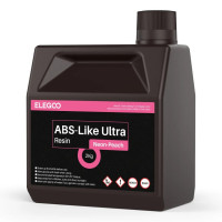 Фотополімерна смола для 3D принтера ELEGOO ABS-Like Ultra Resin 2000G Neon-Peach