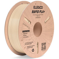 Філамент ELEGOO RAPID PLA+ Yellow 1.75mm , екологічна паперова котушка, 1kg (50.203.0121)