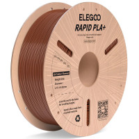 Філамент ELEGOO RAPID PLA+ Yellow 1.75mm , екологічна паперова котушка, 1kg (50.203.0121)