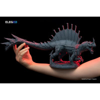 Фотополімерна смола для 3D принтера ELEGOO Water Washable Resin 8k 1000G Space Grey