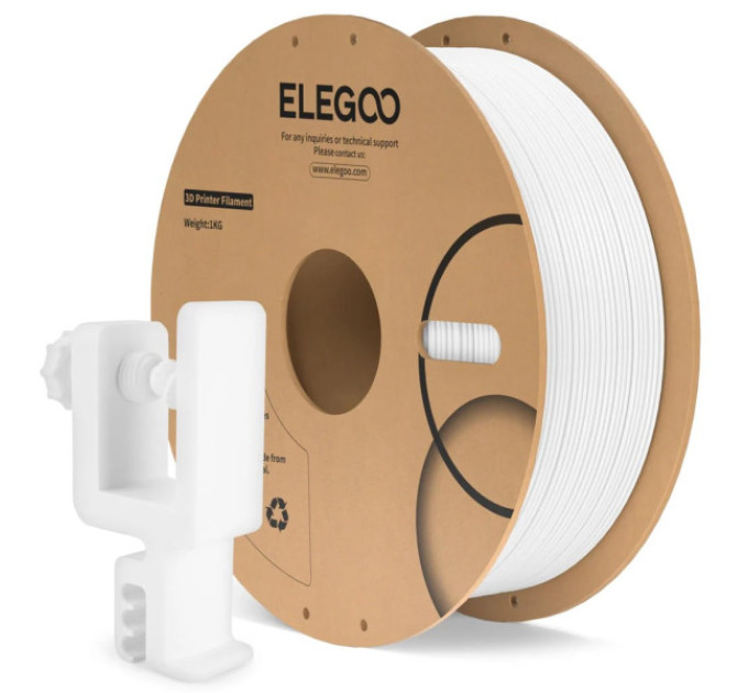 Філамент ELEGOO PС White 1KG 1.75mm, 1kg (50.203.0541)