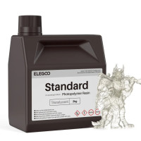 Фотополімерна смола для 3D принтера ELEGOO Standard Resin 2000G Translucent