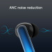 Навушники MEES M6 Pro, ANC+ENC,Bluetooth 5.2, HiFi звук, HD-дзвінки - чорні