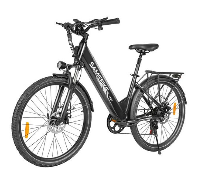 Електричний велосипед SAMEBIKE RS-A01 Pro-T, двигун 500 Вт, акумулятор 36 В 15 Аг - чорний