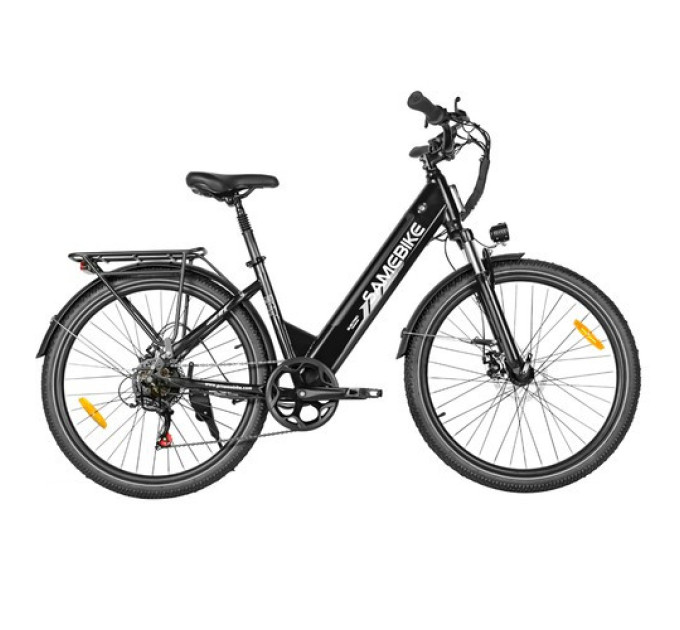 Електричний велосипед SAMEBIKE RS-A01 Pro-T, двигун 500 Вт, акумулятор 36 В 15 Аг - чорний