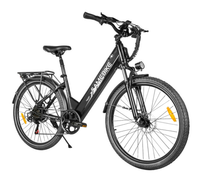 Електричний велосипед SAMEBIKE RS-A01 Pro-T, двигун 500 Вт, акумулятор 36 В 15 Аг - чорний