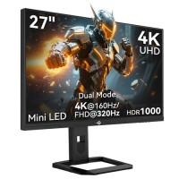 Ігровий монітор TITAN ARMY P275MV PLUS, 27-дюймовий швидкий IPS-екран, 3840*2160@160Hz