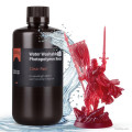 Фотополімерна смола для 3D принтера ELEGOO Water Washable Resin V2.0 1000G Clear Red