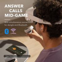 Ігрові навушники Anker Soundcore VR P10 TWS, сумісні з Meta Quest 2, Steam Deck, PS4, PS5, ПК