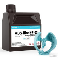 Фотополімерна смола для 3D принтера ELEGOO ABS-Like Resin V3.0+ 2000G Blue