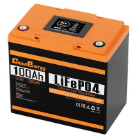 Акумулятор Cloudenergy 12V 100Ah LiFePO4 Резервне живлення
