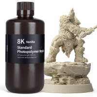 Фотополімерна смола для 3D принтера ELEGOO Standard Resin 8K 1000G Vanilla