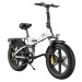 Складаний електричний велосипед ENGWE Engine X 20*4,0 Chaoyang Off-Road Fat Tires 250W - білий