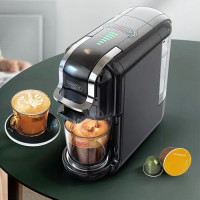 Кавоварка HiBREW H2B 5 в 1 з кількома капсулами для холодної та гарячої кави (чорна)