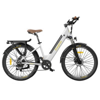Електричний трекінговий велосипед Eleglide T1 Step-Thru, 27,5", акумулятор 36 В 13 А - білий