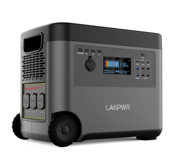 Портативна електростанція LANPWR 2500 Вт