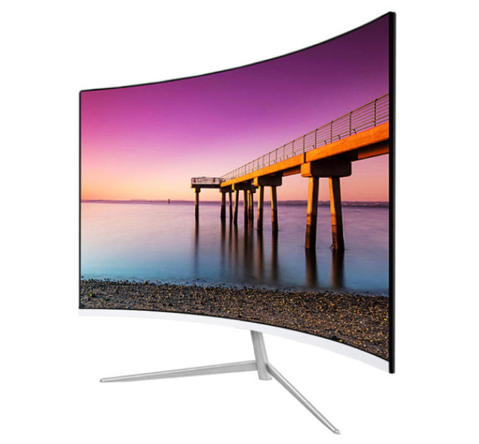 Вигнутий ігровий монітор  FYHXele FY27FMC-B 27-дюймовий 2800R, екран 1920*1080 FHD 16:9 VA, 75 Гц