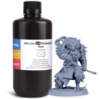 Фотополімерна смола для 3D принтера ELEGOO ABS-Like Resin V2.0 1000G Grey