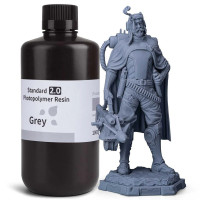 Фотополімерна смола для 3D принтера ELEGOO Standard Resin V2.0 1000G Grey