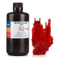Фотополімерна смола для 3D принтера ELEGOO ABS-Like resin 1000G Red