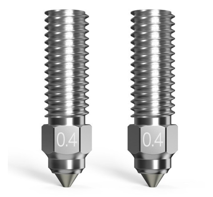 Комплект форсунок Creality High Flow, 4 шт., для K1 / K1 Max, загартована сталь
