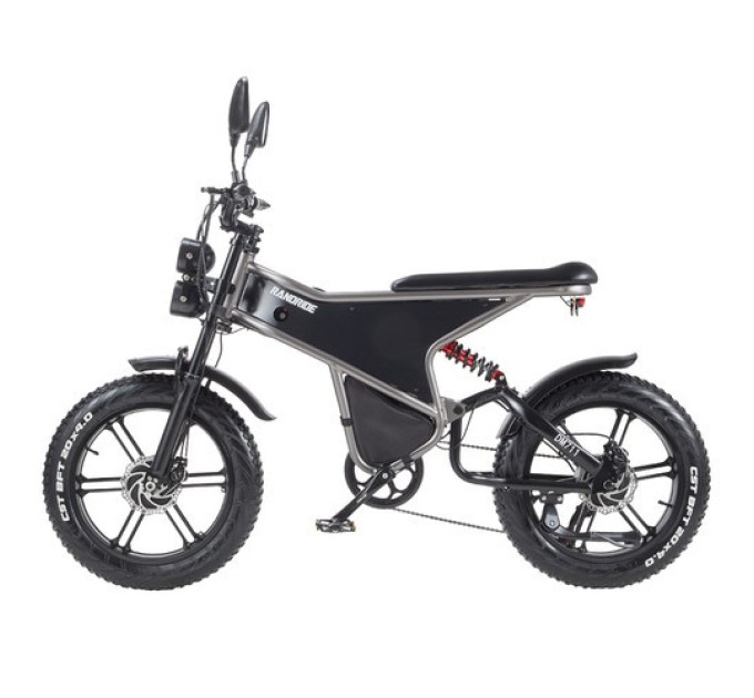 Електричний велосипед RANDRIDE DM711, двигун 1000 Вт*2, акумулятор 48 В 20 Аг