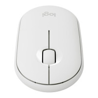 Бездротова миша Logitech Pebble Bluetooth 2.4GHz Mute Dual Modes Portable For PC Laptop - White