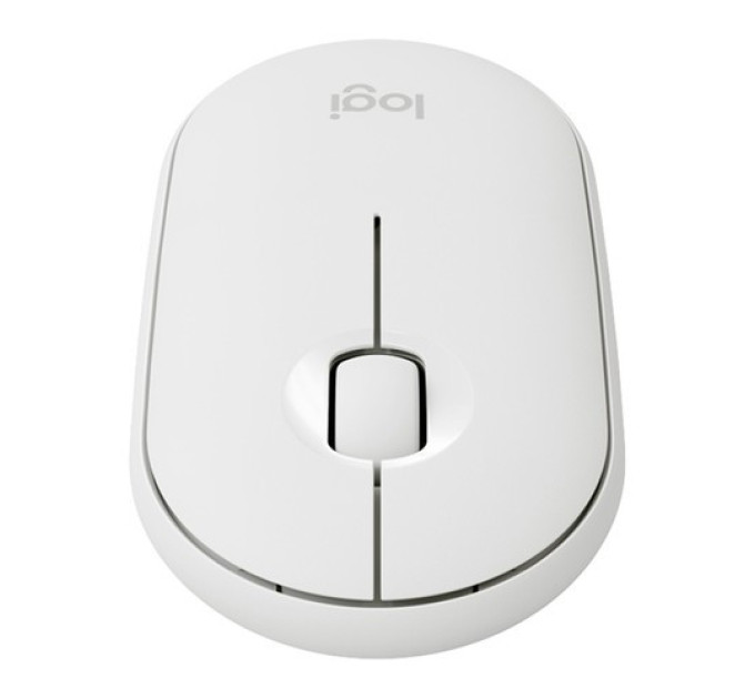 Бездротова миша Logitech Pebble Bluetooth 2.4GHz Mute Dual Modes Portable For PC Laptop - White
