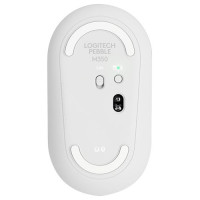 Бездротова миша Logitech Pebble Bluetooth 2.4GHz Mute Dual Modes Portable For PC Laptop - White